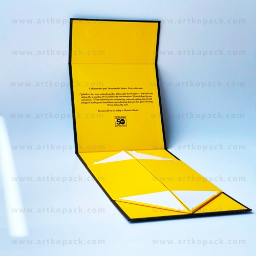 Wholesale Magnetic Closure Foldable Paper Packaging Boxes/ Flat Folding Cardboard Gift box/ Collapsible Magnetic Box
